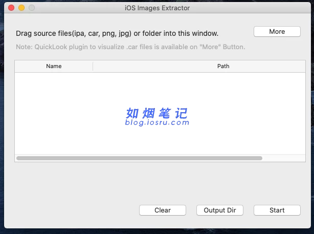 图片[2]- iOSImagesExtractor 提取Assets.car资源工具- 如烟笔记