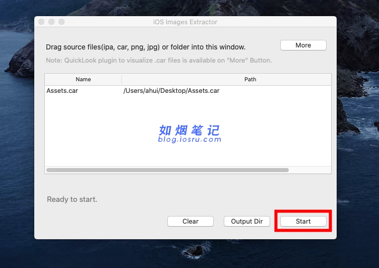 图片[3]- iOSImagesExtractor 提取Assets.car资源工具- 如烟笔记