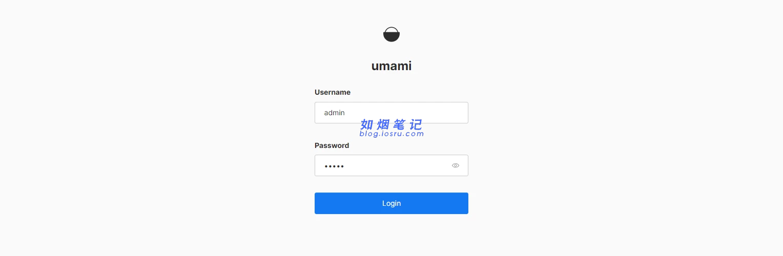 图片[12]- 宝塔面板Docker搭建Umami网站访问统计- 如烟笔记